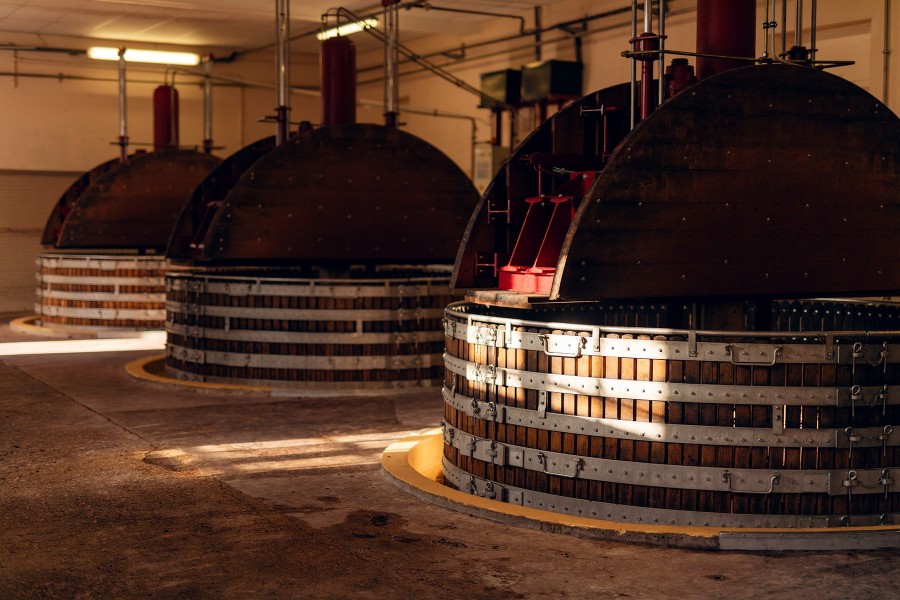 Champagne Louis Roederer wine press