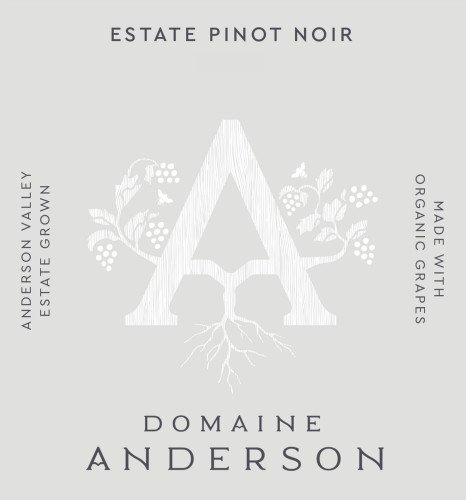 Label for {materiallist:brand_name} Estate Pinot Noir {materiallist:vintage}