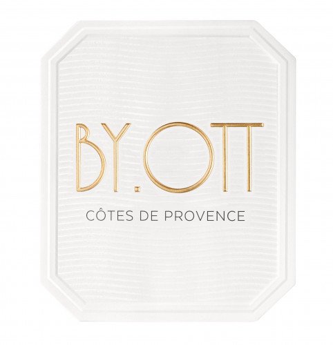 Label for {materiallist:brand_name} BY.OTT Côtes de Provence Rosé {materiallist:vintage}