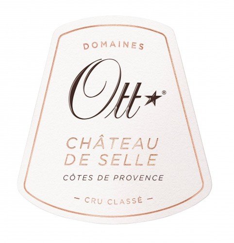 Label for {materiallist:brand_name} Château de Selle Côtes de Provence Rosé {materiallist:vintage}