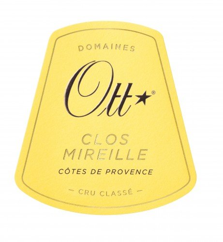 Label for {materiallist:brand_name} Clos Mireille Blanc {materiallist:vintage}