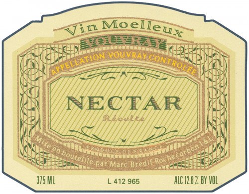 Label for {materiallist:brand_name} Nectar Chenin Blanc {materiallist:vintage}