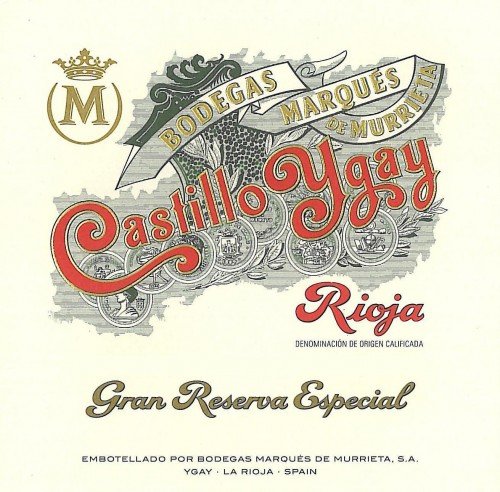 Label for {materiallist:brand_name} Castillo Ygay Gran Reserva Especial {materiallist:vintage}