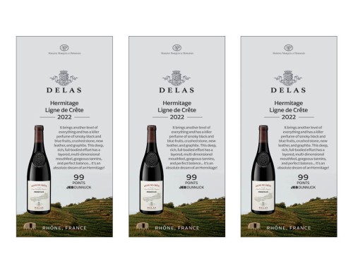 Shelf Talker for {materiallist:brand_name} Hermitage Ligne de Crête 2022