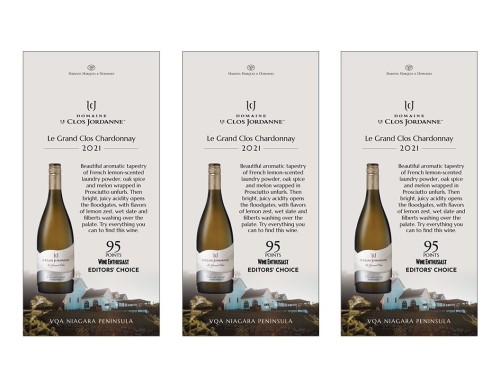 Shelf Talker for {materiallist:brand_name} Le Grand Clos Chardonnay 2021