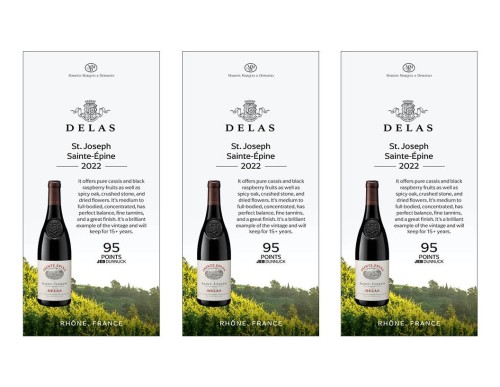 Shelf Talker for {materiallist:brand_name} St. Joseph Sainte-Épine 2022